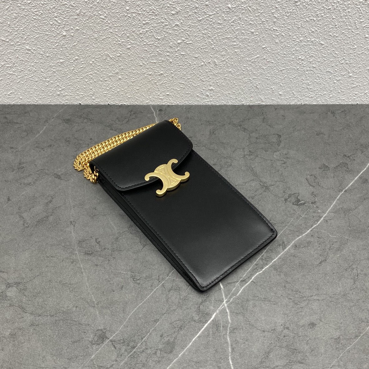 1:1 Replica Celine Vertical Phone Pouch Black For Women 6in/19cm 10J133DPV.38NO - Image 3