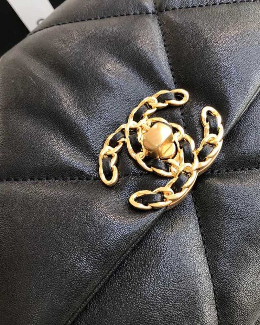 [REP 1:1] Chanel 19 HandBag Black For Women 10.1in/26cm AS1160