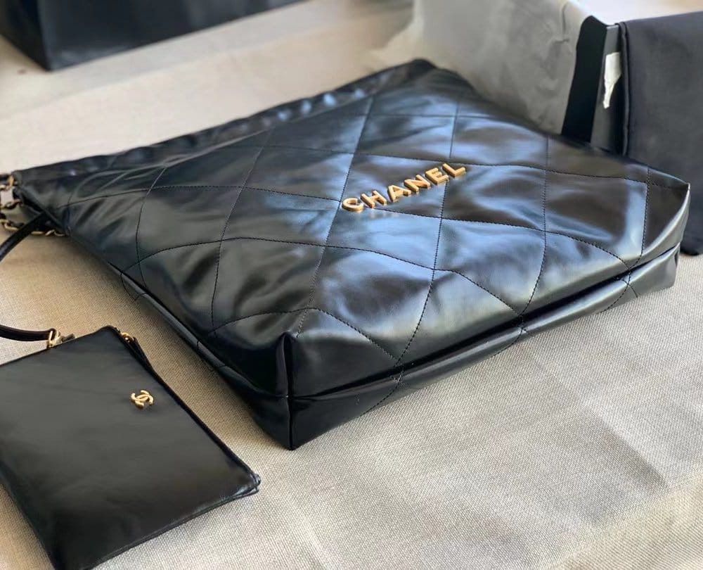 [REP 1:1] Chanel 22 Handbag Black For Women 16.4in/42cm AS3261 B08872 94305