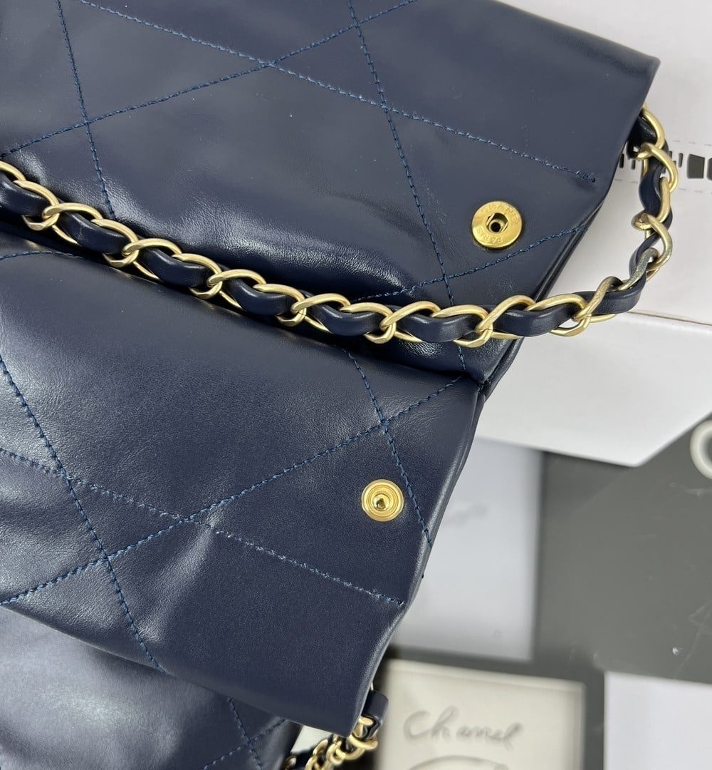 [REP 1:1] Chanel 22 Medium Handbag Yellow/Grey/Brown/Dark Blue/Pink/Jade Green/White For Women 37cm / 14.5in