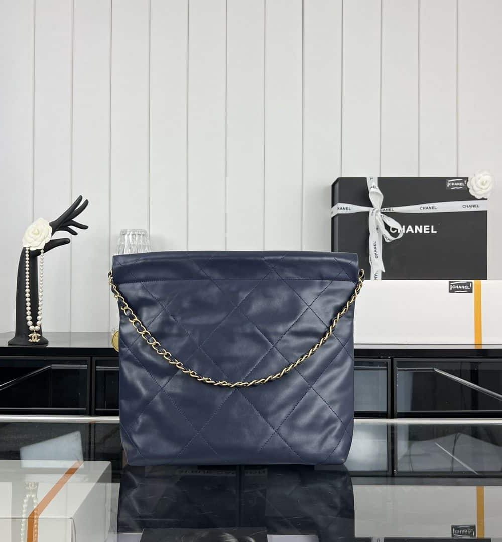 [REP 1:1] Chanel 22 Medium Handbag Yellow/Grey/Brown/Dark Blue/Pink/Jade Green/White For Women 37cm / 14.5in