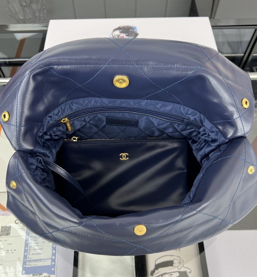 [REP 1:1] Chanel 22 Medium Handbag Yellow/Grey/Brown/Dark Blue/Pink/Jade Green/White For Women 37cm / 14.5in