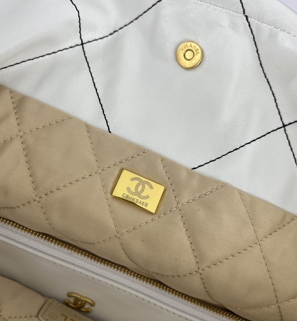 [REP 1:1] Chanel 22 Medium Handbag Yellow/Grey/Brown/Dark Blue/Pink/Jade Green/White For Women 37cm / 14.5in