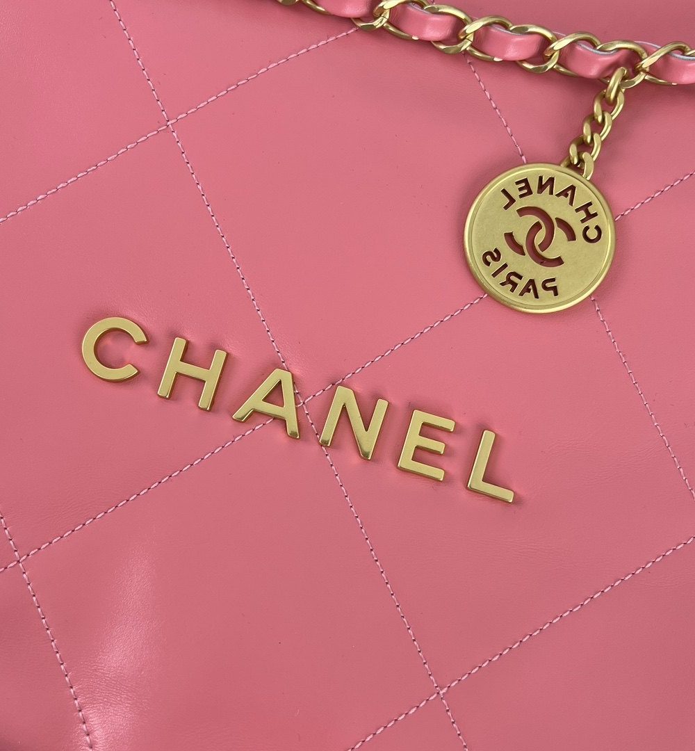 [REP 1:1] Chanel 22 Medium Handbag Yellow/Grey/Brown/Dark Blue/Pink/Jade Green/White For Women 37cm / 14.5in