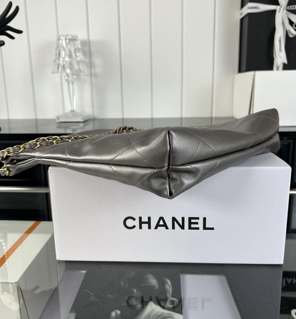 [REP 1:1] Chanel 22 Medium Handbag Yellow/Grey/Brown/Dark Blue/Pink/Jade Green/White For Women 37cm / 14.5in