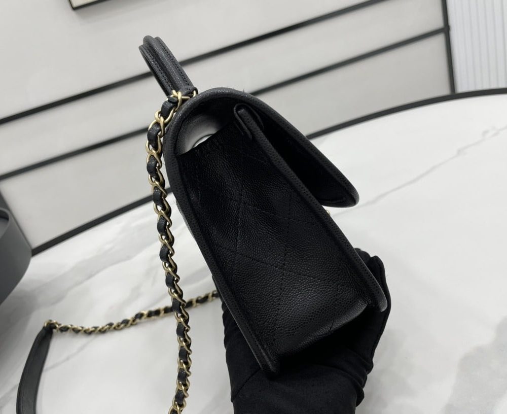 [REP 1:1] Chanel AS3653 22K Bag Black For Women, Women's Bags 9.8in/25cm