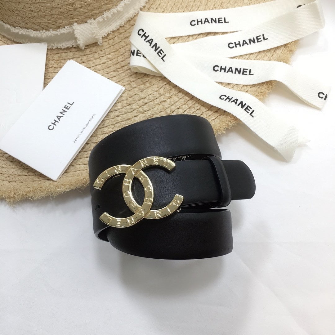 1:1 Replica Chanel Belt With Double C Buckle Black - Image 5