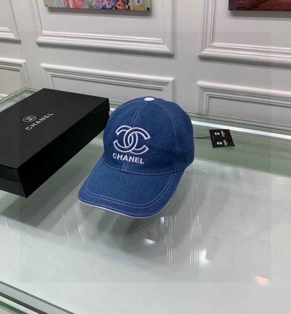 Chanel Cap Blue