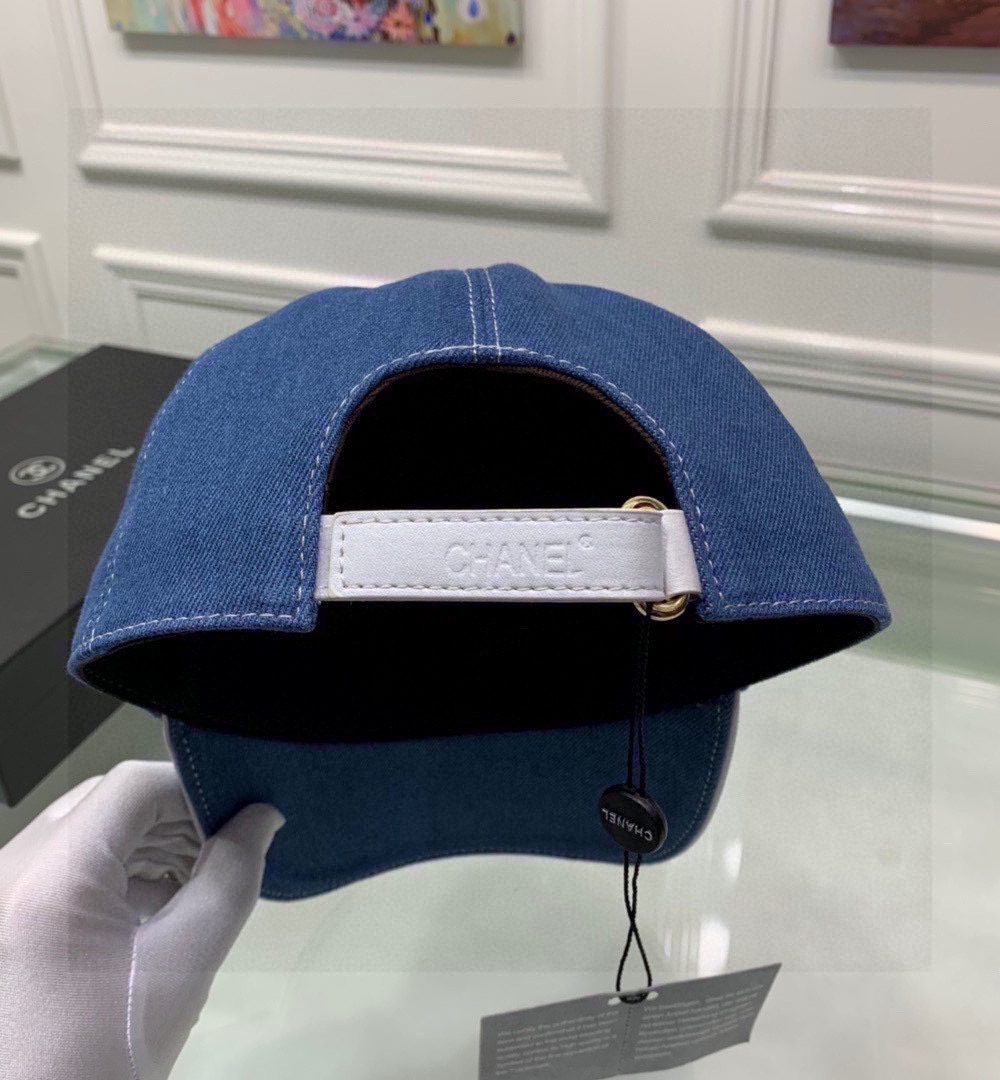 Chanel Cap Blue