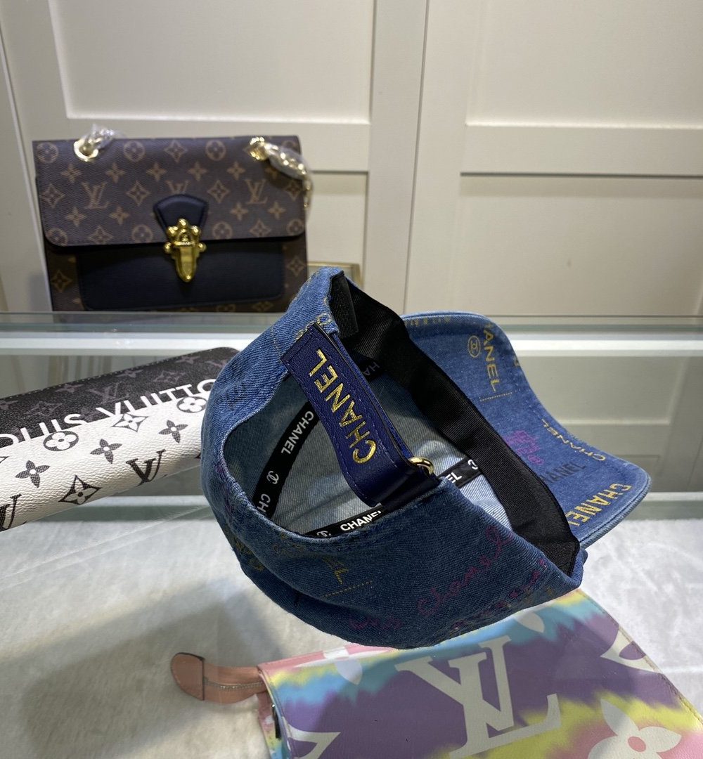 Chanel Cap Blue