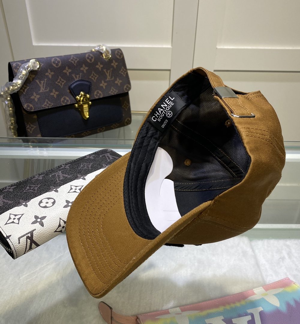 Chanel Cap Brown