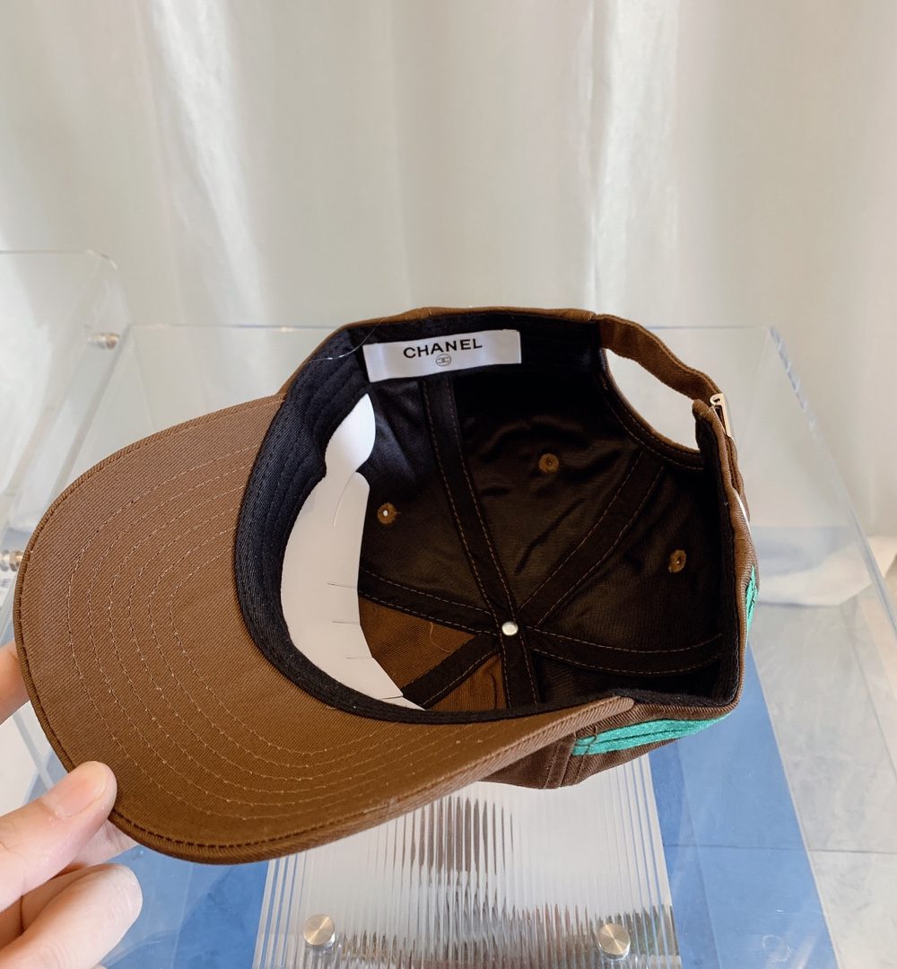 Chanel Cap Brown