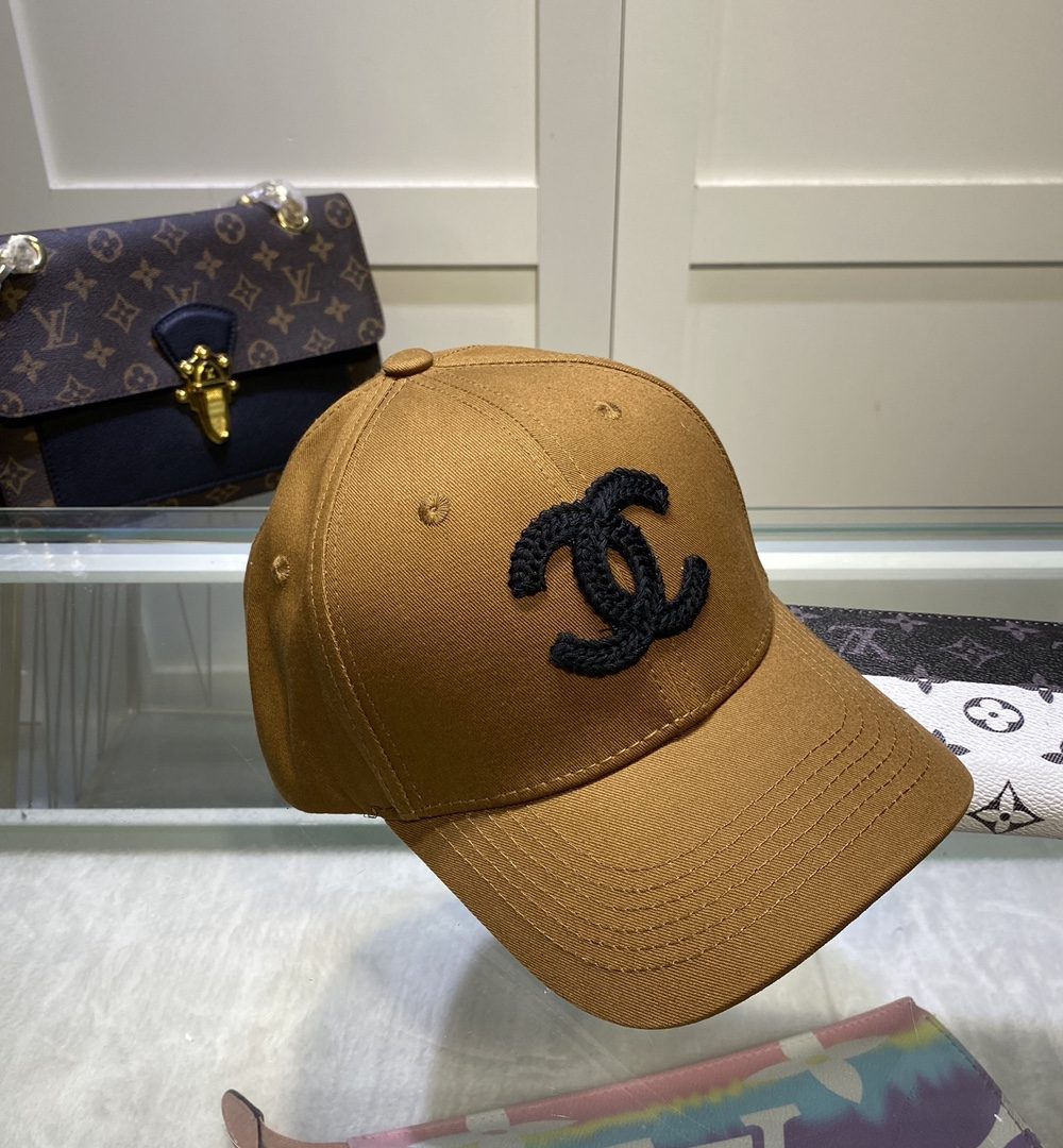 Chanel Cap Brown