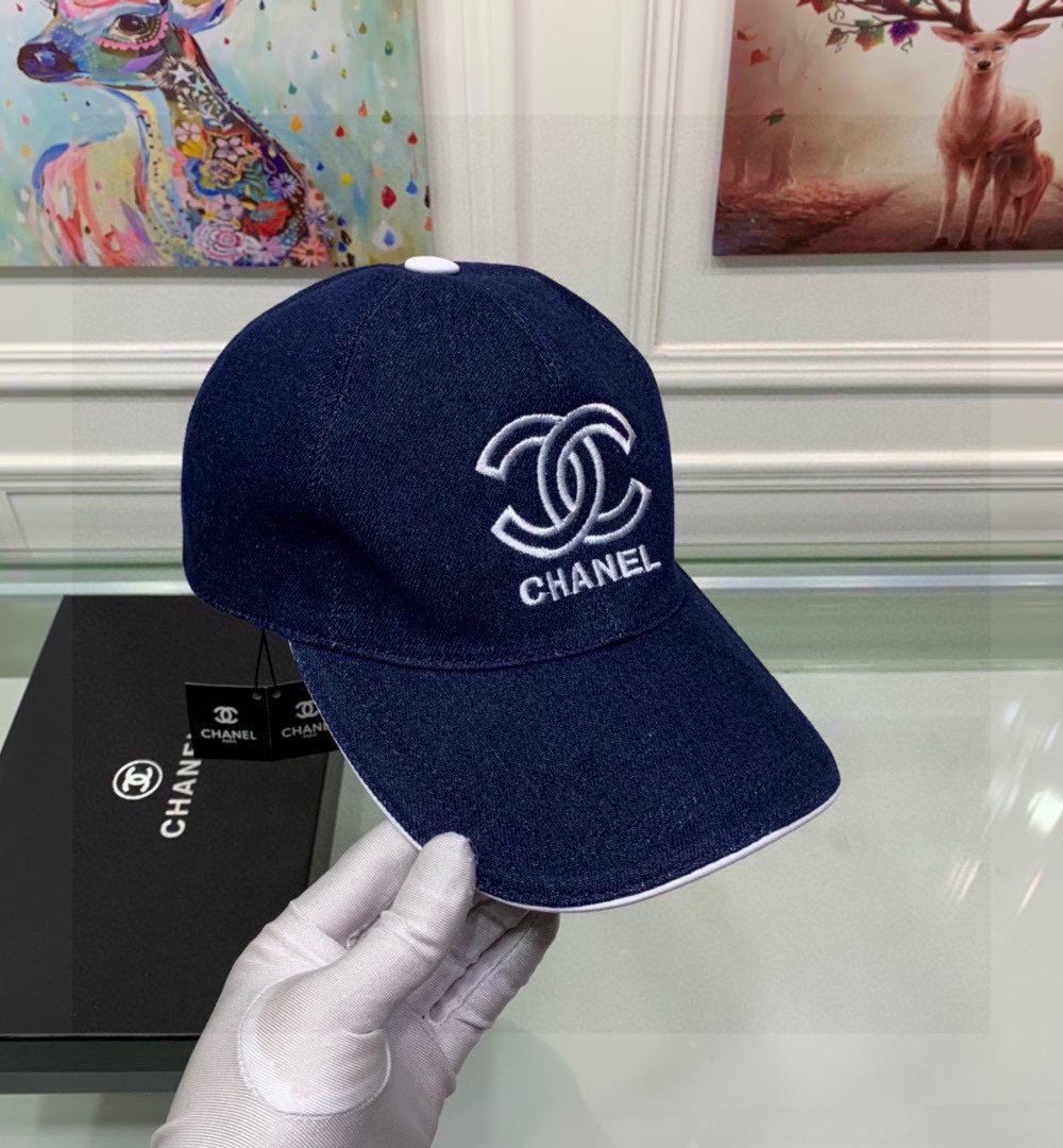 Chanel Cap Dark Blue