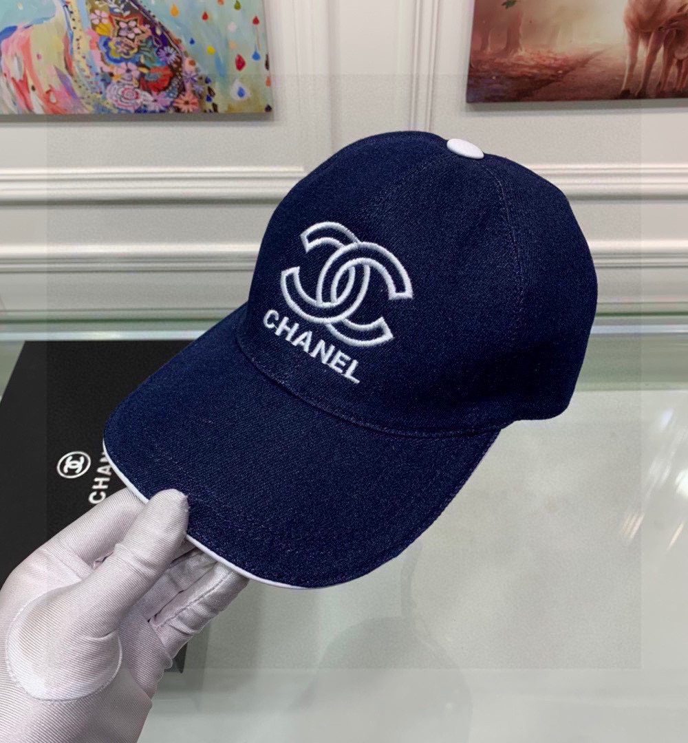 Chanel Cap Dark Blue