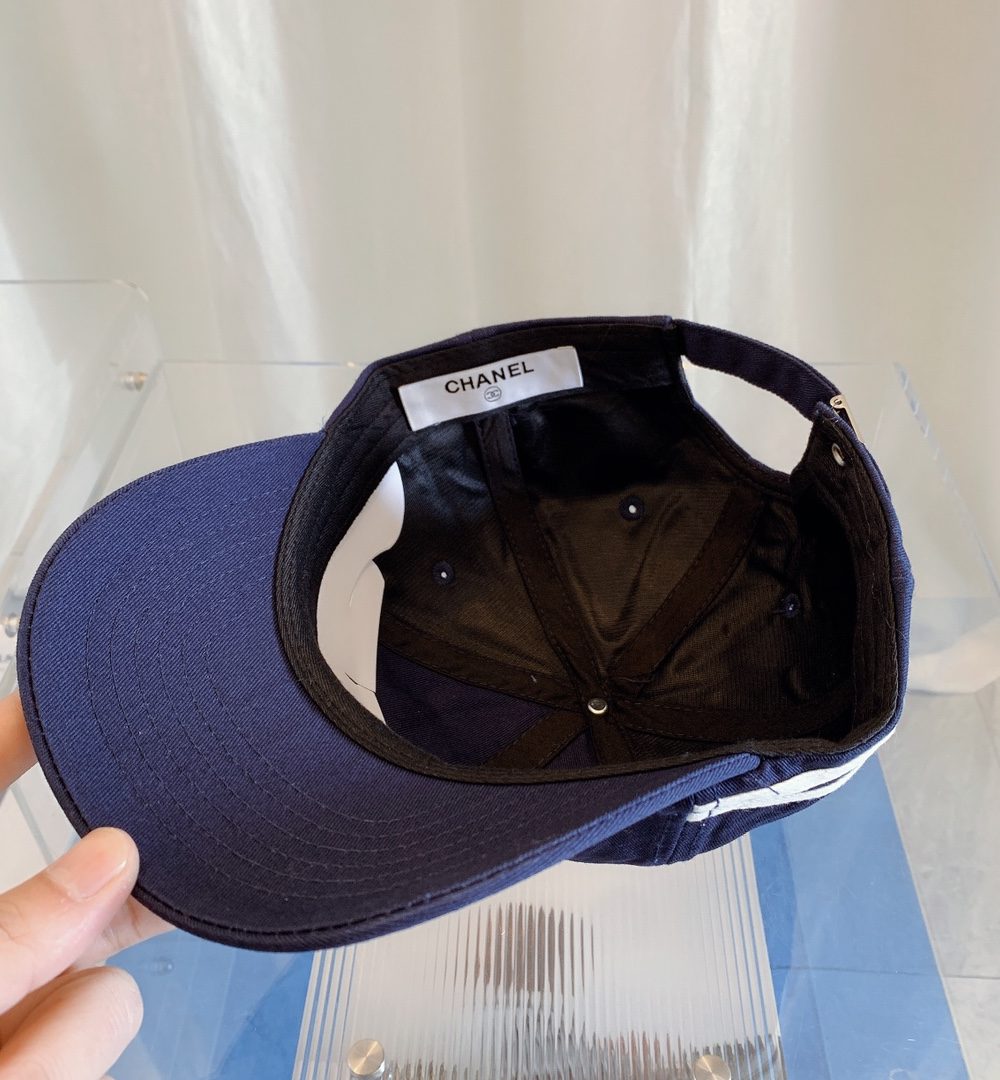 Chanel Cap Dark Blue