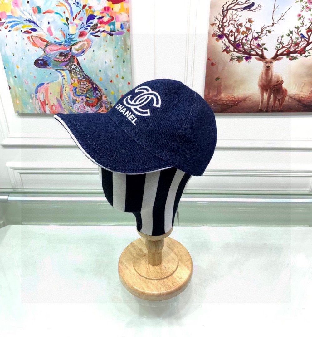 Chanel Cap Dark Blue