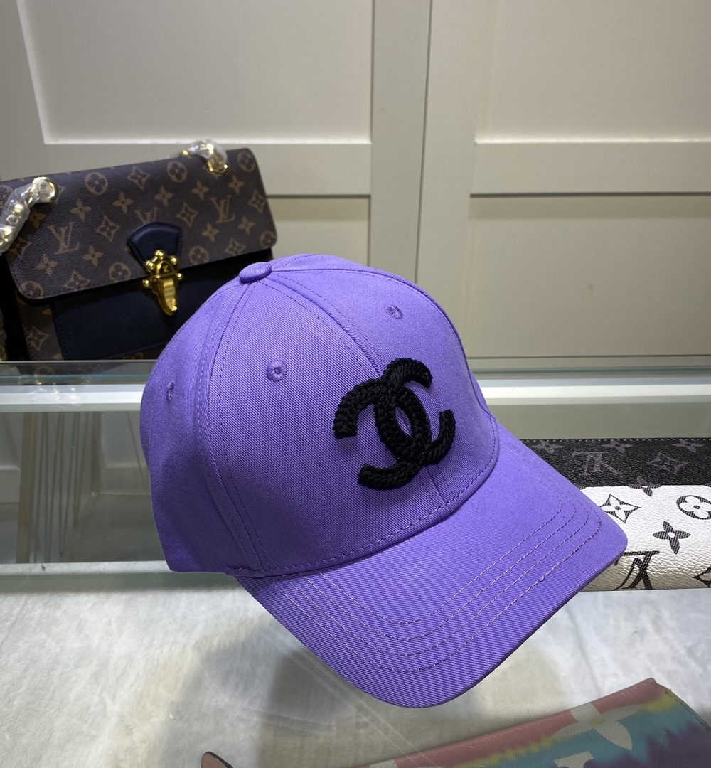 Chanel Cap Purple