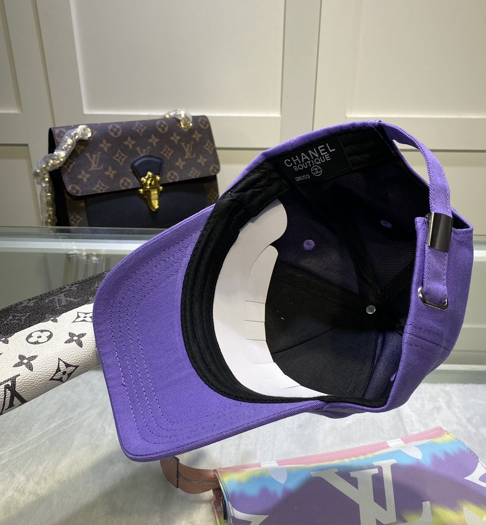 Chanel Cap Purple