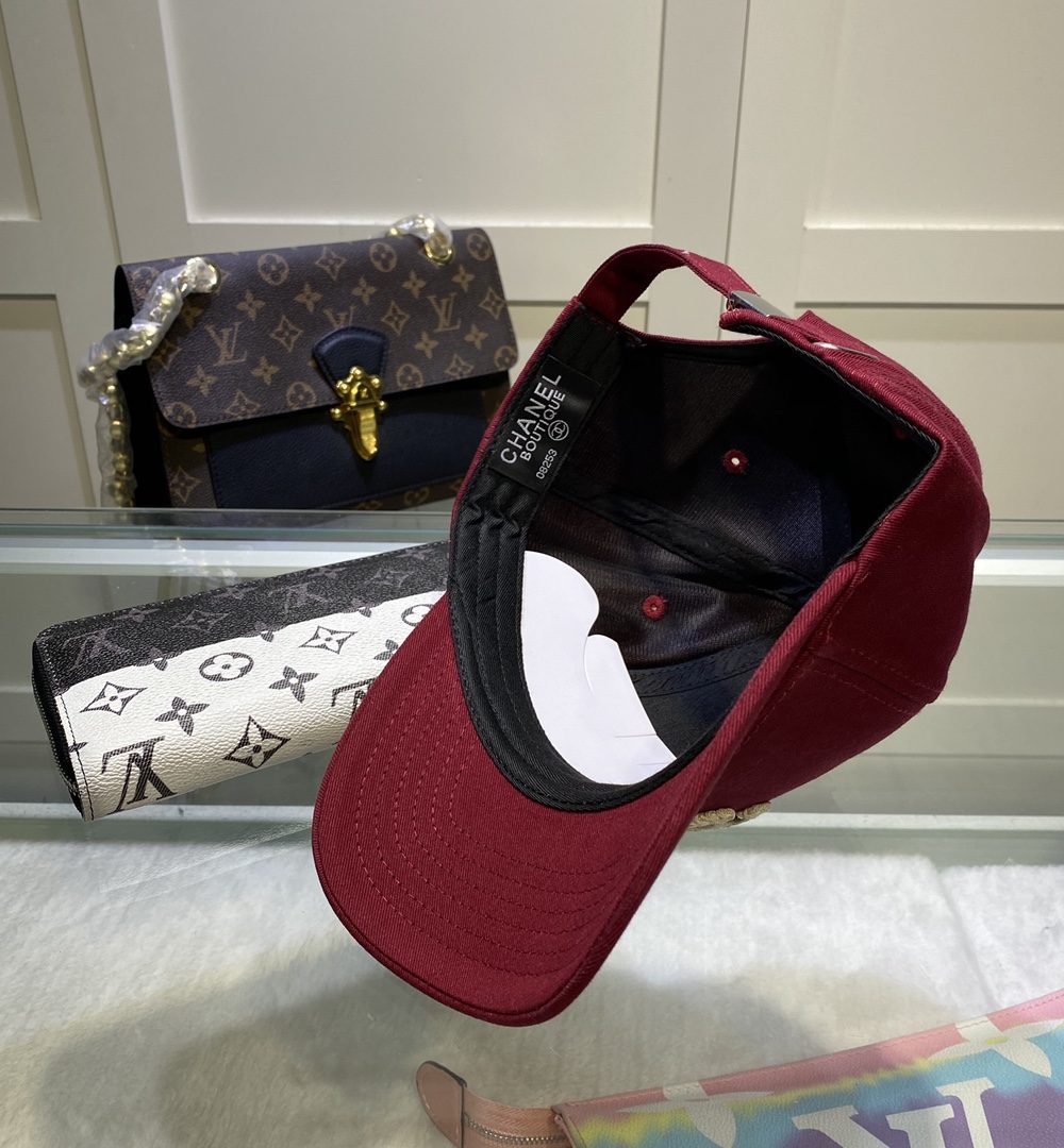 Chanel Cap Red