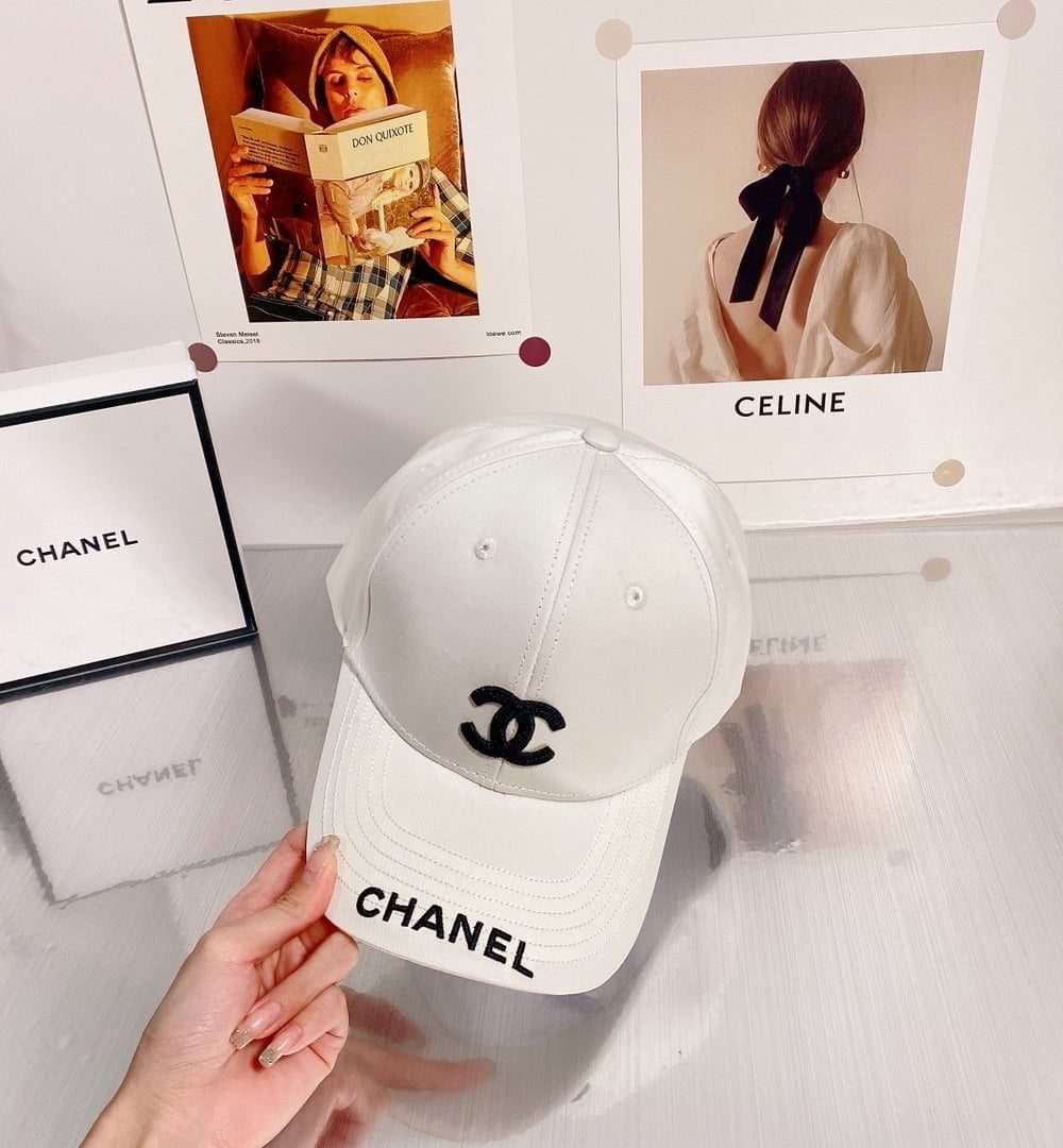 Chanel Cap White