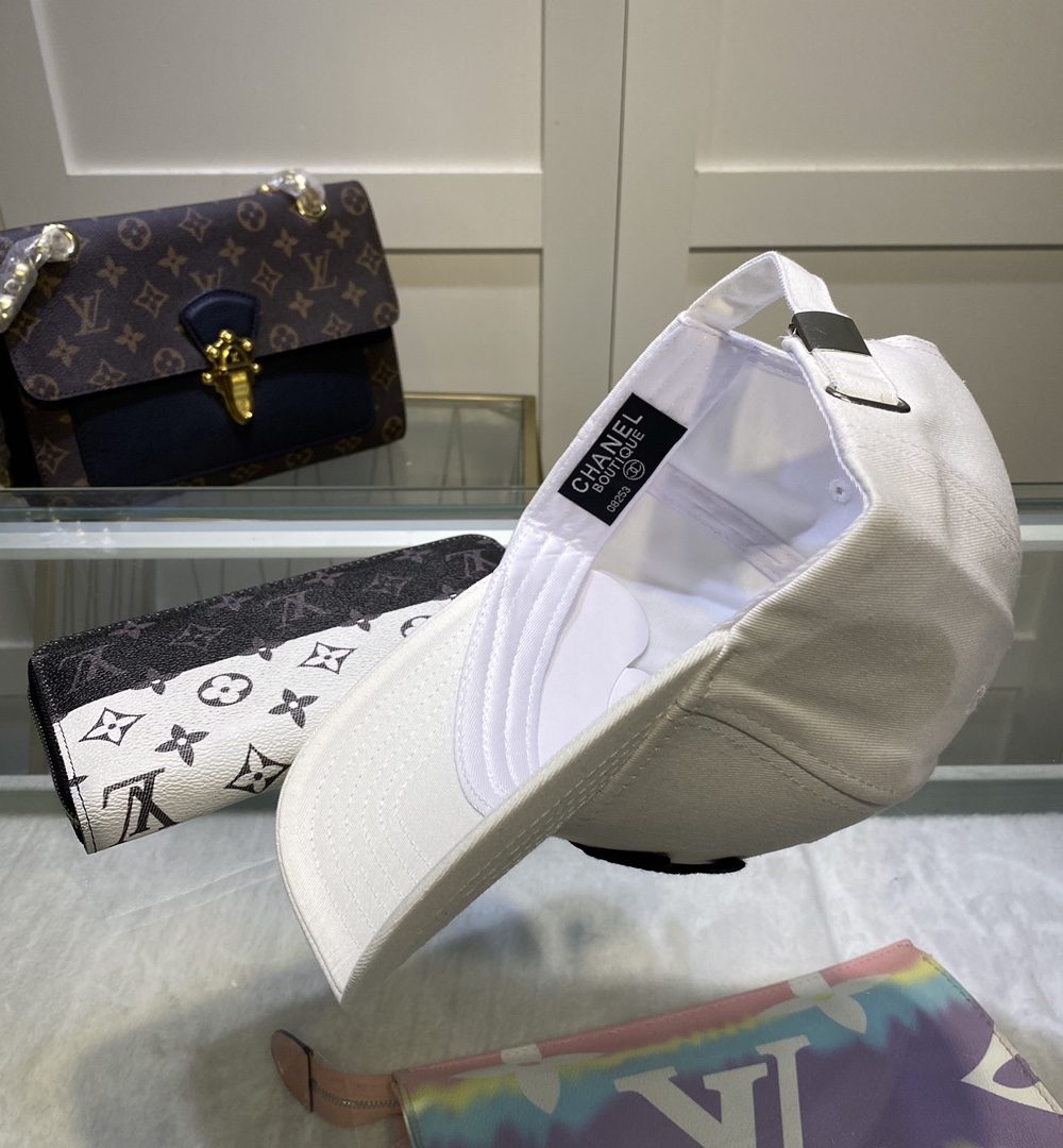 Chanel Cap White