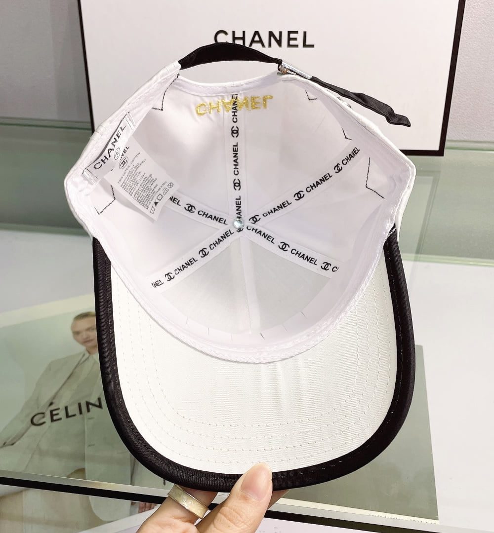 Chanel Cap White