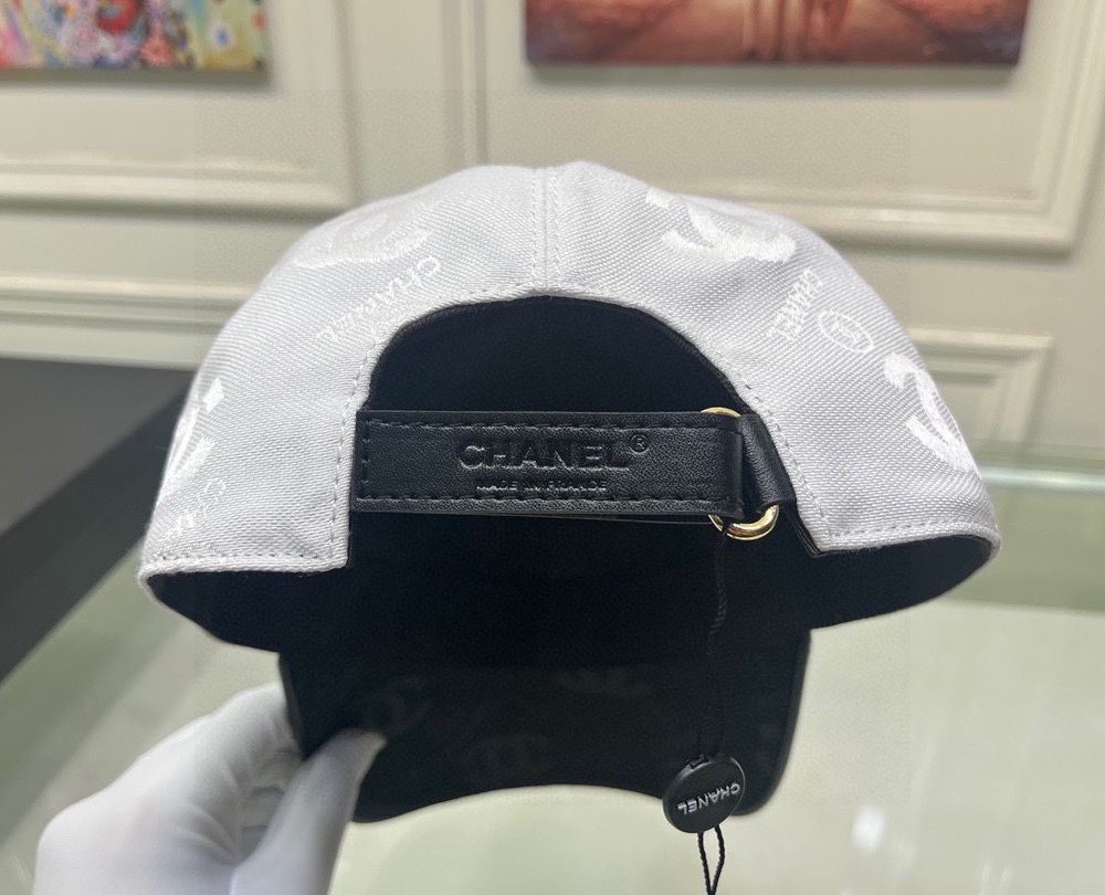 Chanel Cap White