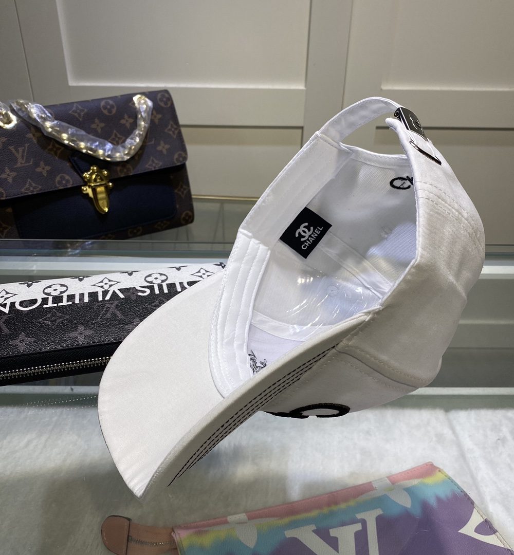 Chanel Cap White