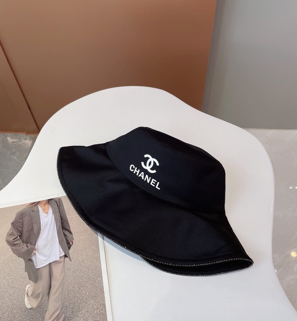 Chanel Cloche Hat Black Chanel Hat