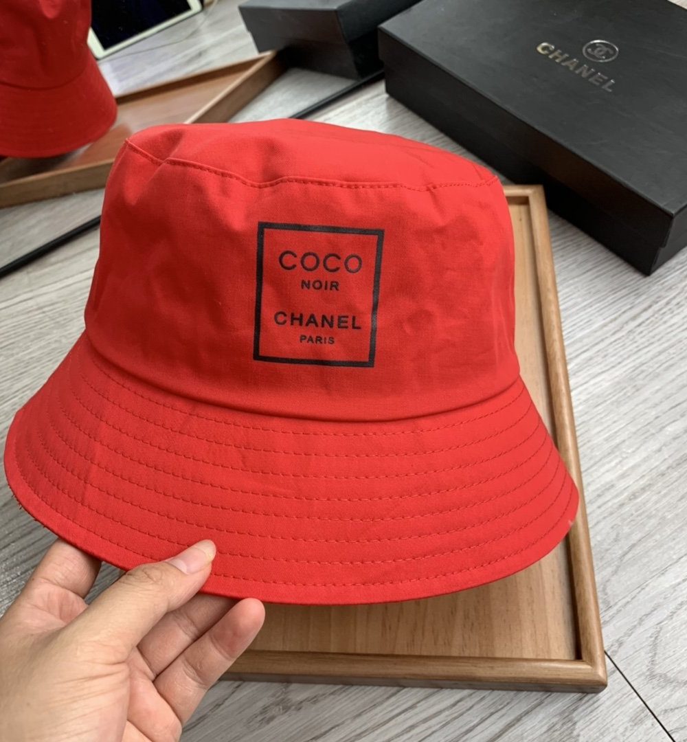Chanel Cloche Hat Red Chanel Hat