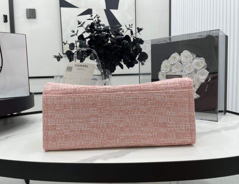 [REP 1:1] Chanel Deauville Tote 38cm Pink For Women A66941