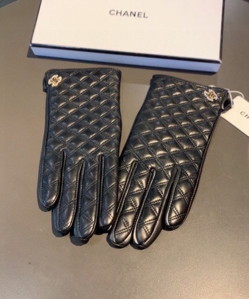 Chanel Gloves In Black