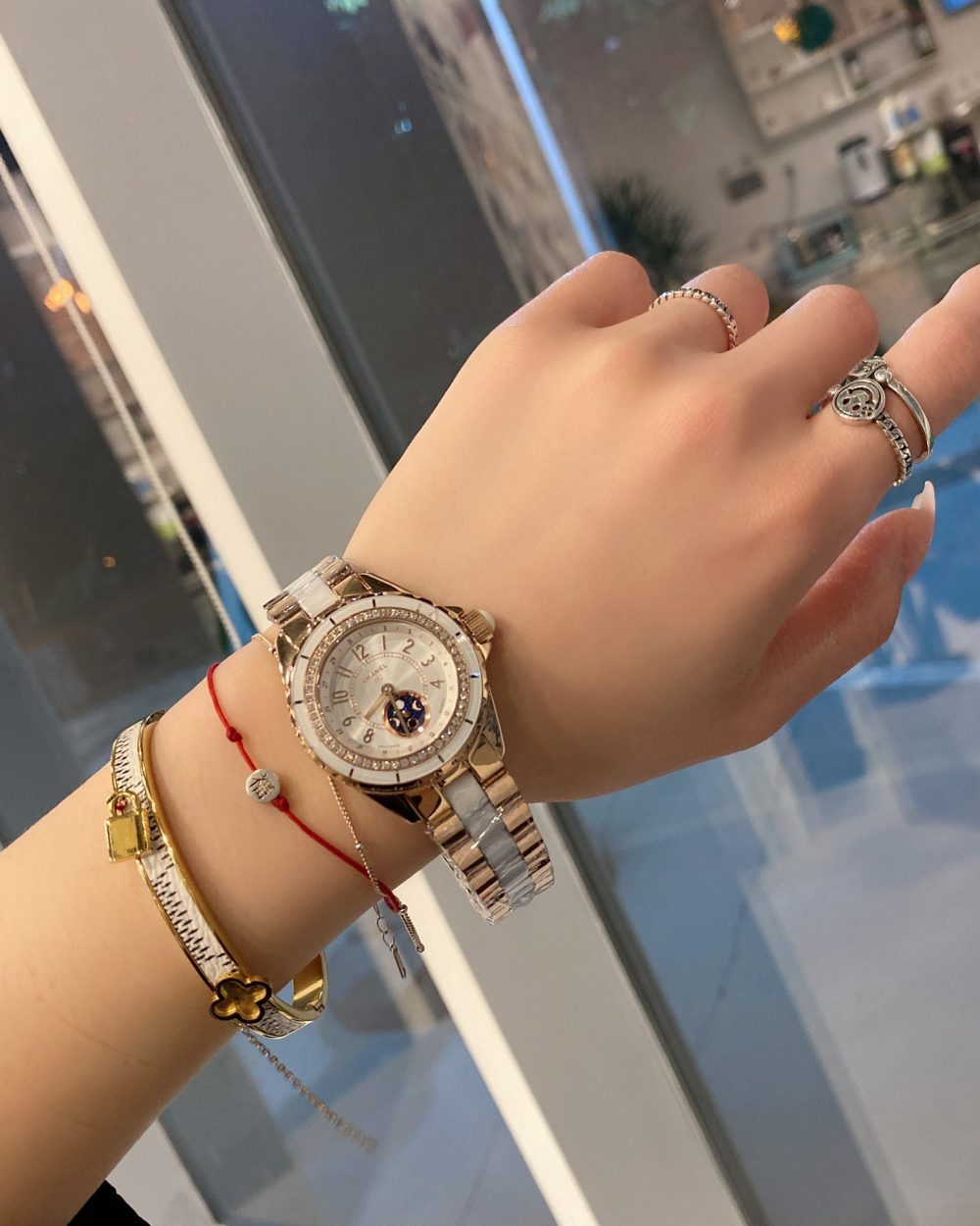 Chanel J12 Watch, 33mm Gold Toned For Women