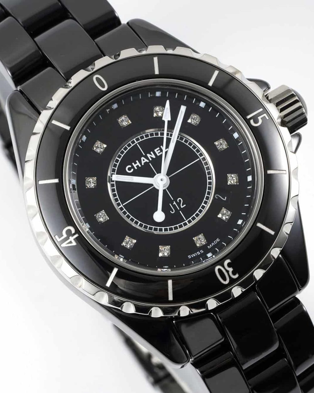 Chanel J12 Watch, 33mm Silver Toned H5703