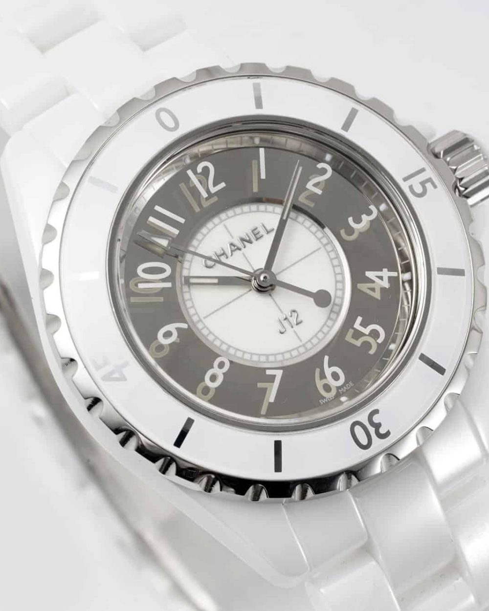 Chanel J12 Watch Caliber, 33mm Silver Toned H5703