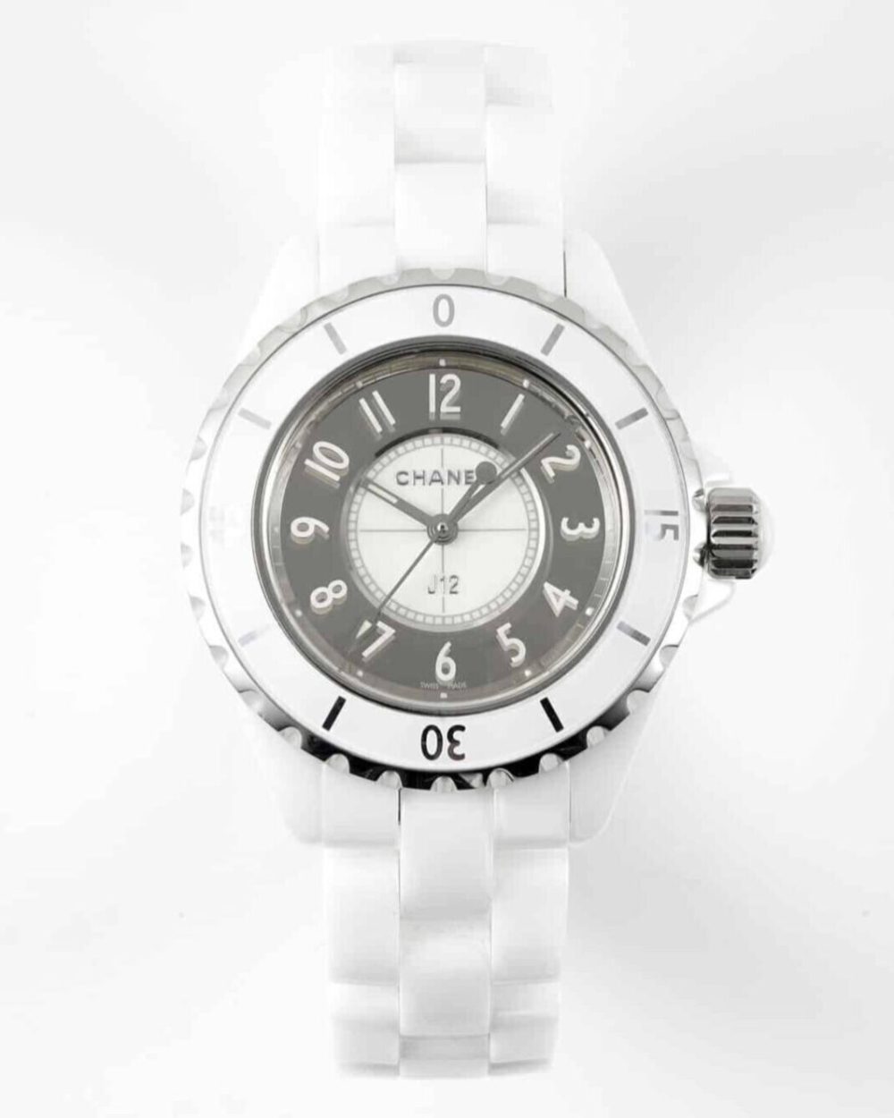 Chanel J12 Watch Caliber, 33mm Silver Toned H5703