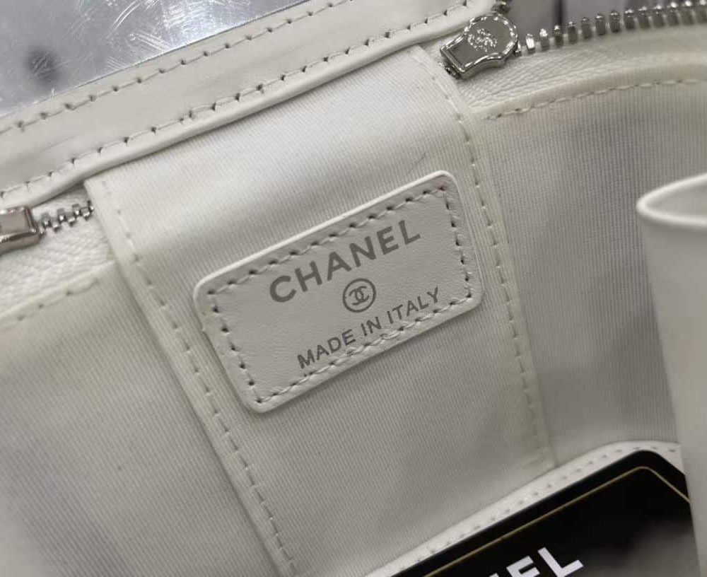 [REP 1:1] Chanel Mini Vanity Bag Black/White For Women 11cm / 4.3in