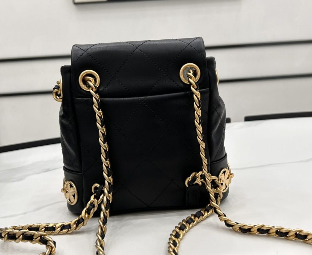 [REP 1:1] Chanel Shoulder Bag Black For Women 18cm / 7.1in AS4275