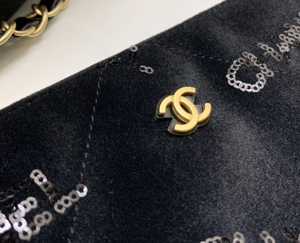 [REP 1:1] Chanel Small CHANEL 22 Handbag Black For Women, Women's Bags 11.8in/30cm