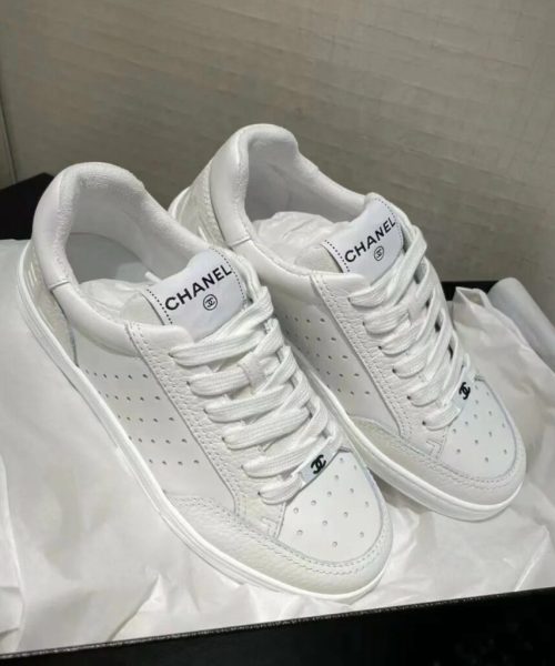 Chanel Sneakers White For Women, Women's Shoes 0.4in/1cm G39225