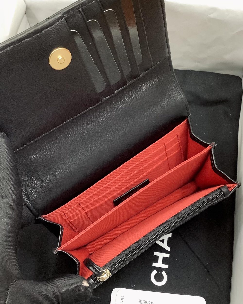 [REP 1:1] Chanel Spring And Summer 22C Black For Women, Women's Bags 6.1in/15.5cm