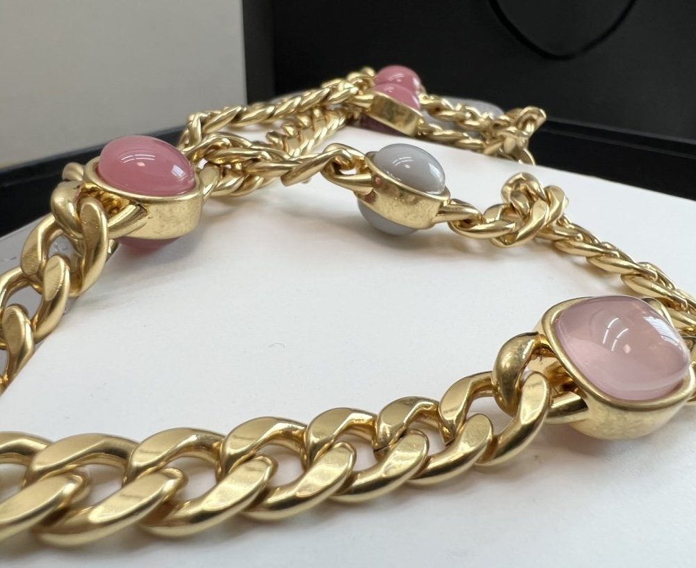 [REP 1:1] Chanel Vanity With Chain Gray For Women, Women's Bags 6.2in/16cm