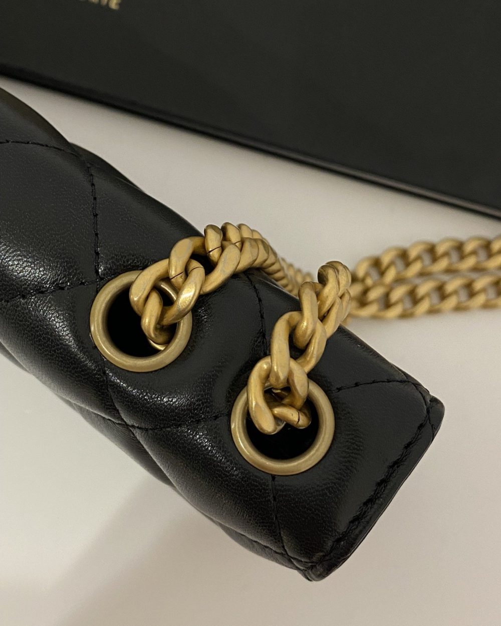 [REP 1:1] Chanel Wallet With Strap Black For Women, Women's Bags 6.7in/17cm