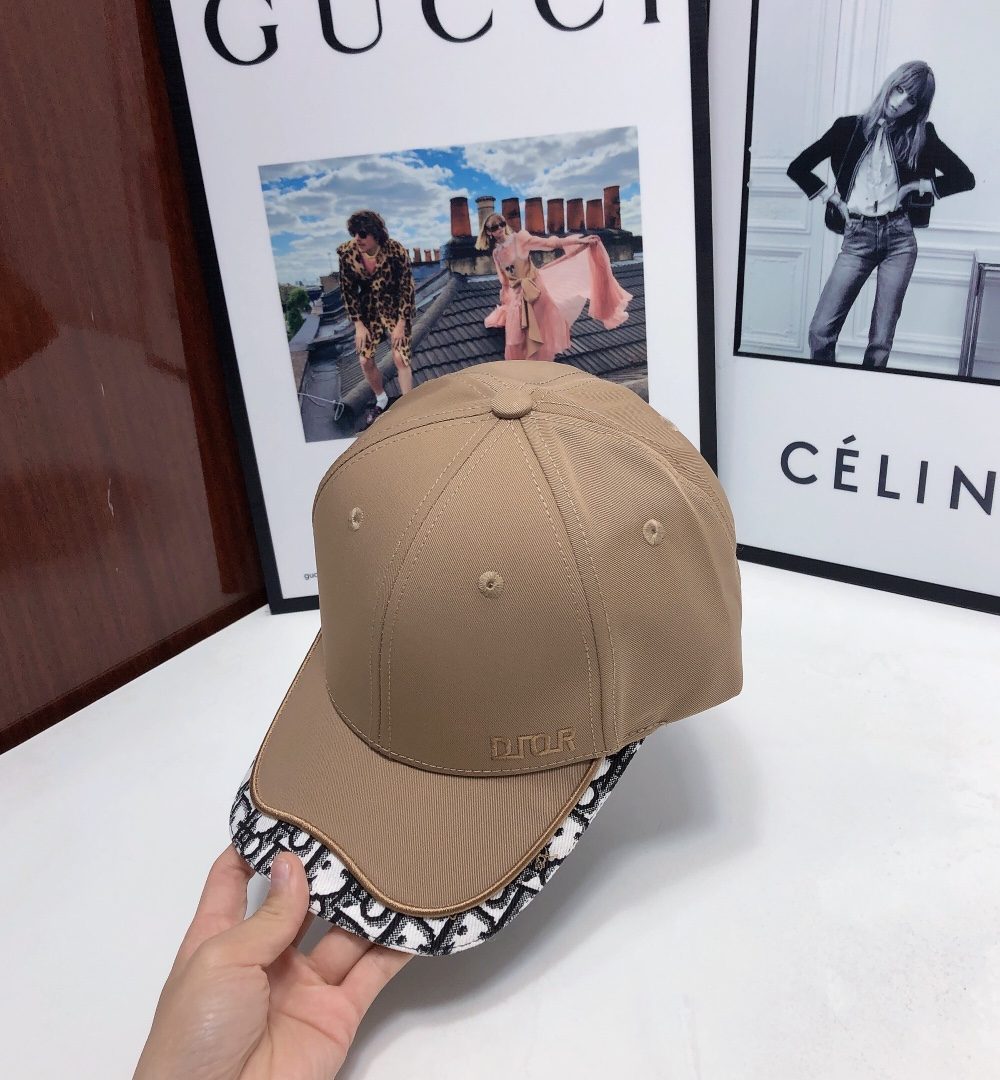 Christian Dior Baseball Cap Beige Cap