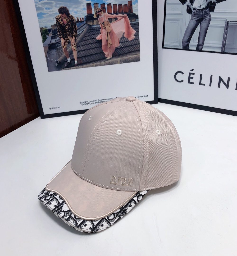 Christian Dior Baseball Cap Beige