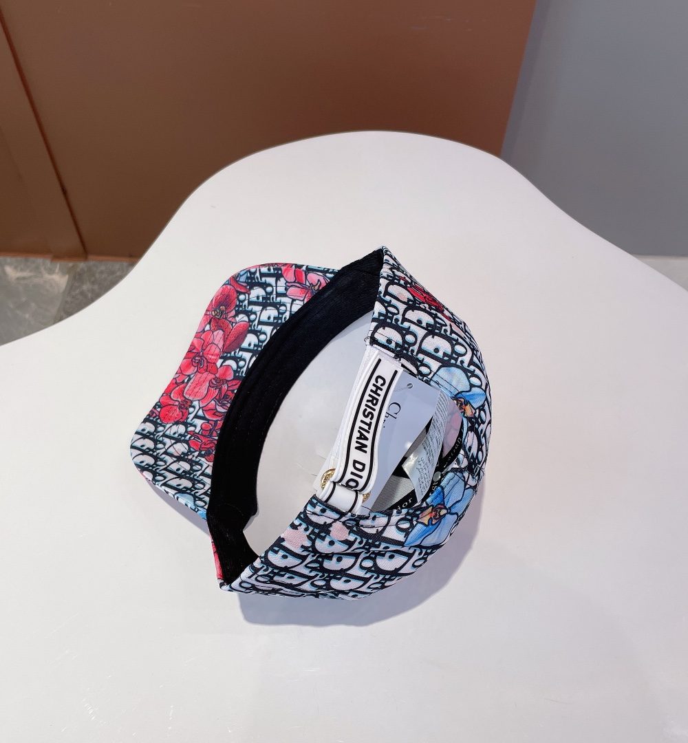 Christian Dior Baseball Cap White/Black Cap