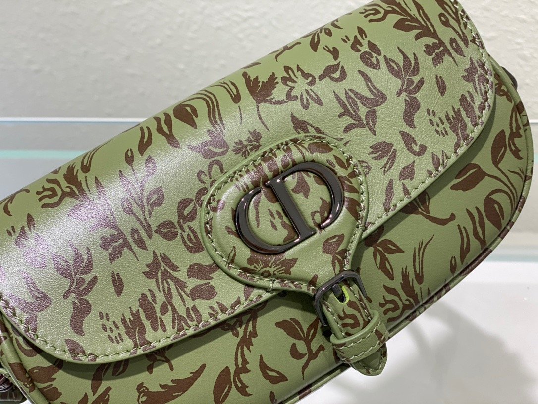 1:1 Replica Christian Dior Bobby East-West Bag Green, For Women, Women’s Handbags 8.5in/21cm CD - Image 8