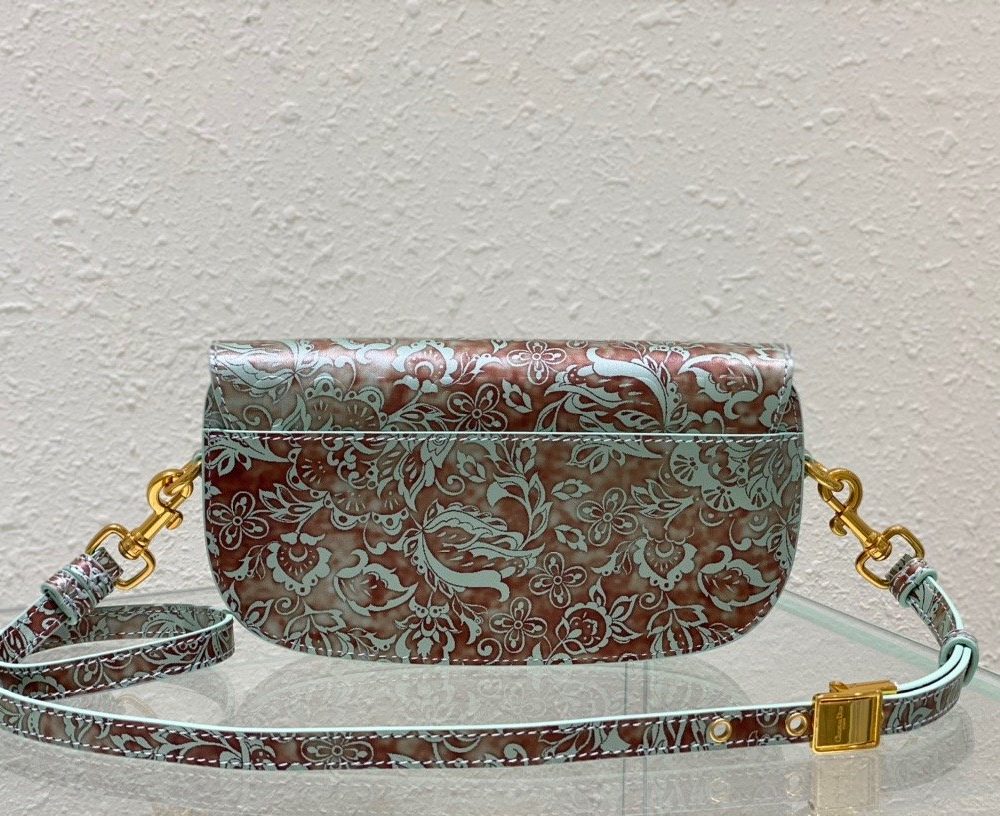 1:1 Replica Christian Dior Bobby East-West Bag Turquoise, For Women, Women’s Handbags 8.5in/21cm CD