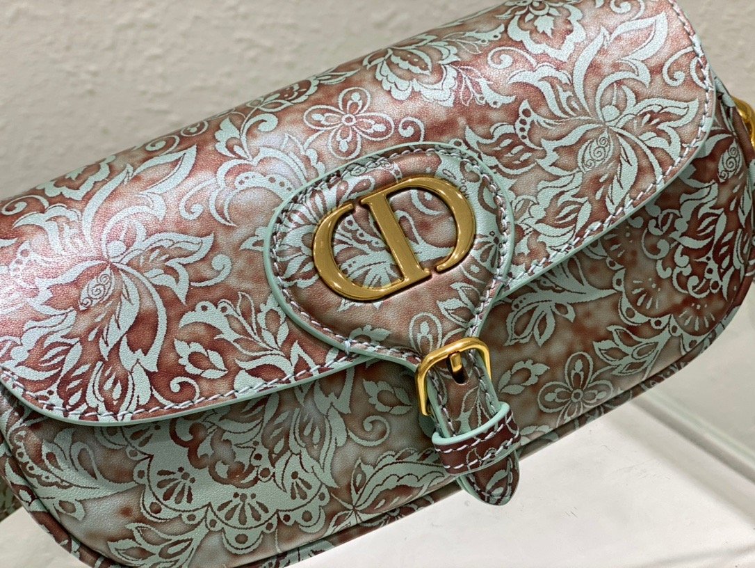 1:1 Replica Christian Dior Bobby East-West Bag Turquoise, For Women, Women’s Handbags 8.5in/21cm CD - Image 7